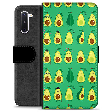 Samsung Galaxy Note10 Premium Wallet Case - Avocado Pattern