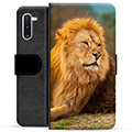 Samsung Galaxy Note10 Premium Wallet Case - Lion