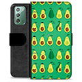 Samsung Galaxy Note20 Premium Wallet Case - Avocado Pattern