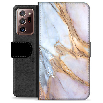 Samsung Galaxy Note20 Ultra Premium Wallet Case - Elegant Marble