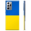 Samsung Galaxy Note20 Ultra TPU-Skal - Yellow and Light Blue