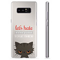 Samsung Galaxy Note8 TPU Case - Angry Cat