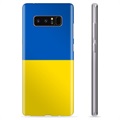 Samsung Galaxy Note8 TPU Case Ukrainian Flag - Yellow and Light Blue
