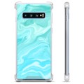 Samsung Galaxy S10 Hybrid Case - Blue Marble