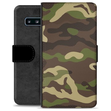 Samsung Galaxy S10 Premium Wallet Case - Camo