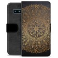 Samsung Galaxy S10 Premium Wallet Case - Mandala