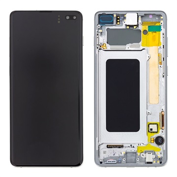 Samsung Galaxy S10+ Front Cover & LCD Display GH82-18849B - White