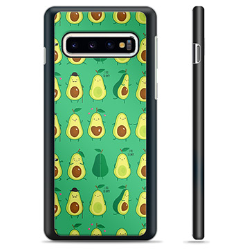 Samsung Galaxy S10+ Protective Cover - Avocado Pattern