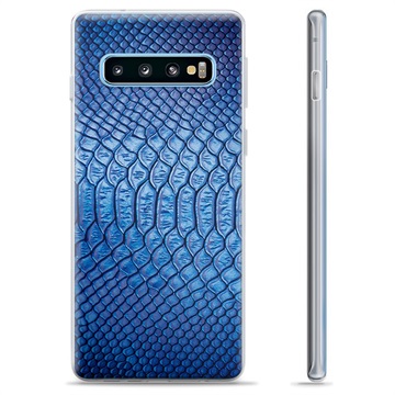 Samsung Galaxy S10+ TPU Case - Leather