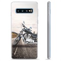 Samsung Galaxy S10+ TPU Case - Motorbike