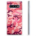 Samsung Galaxy S10+ TPU Case - Pink Camouflage