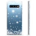 Samsung Galaxy S10+ TPU Case - Snowflakes