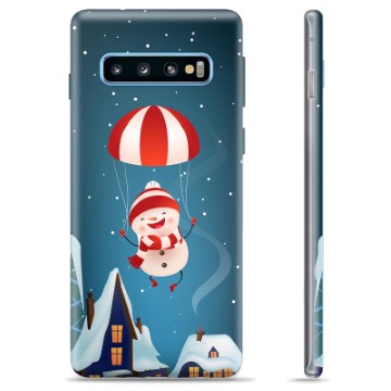 Samsung Galaxy S10+ TPU Case - Snowman
