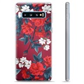 Samsung Galaxy S10+ TPU Case - Vintage Flowers