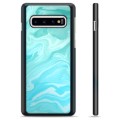 Samsung Galaxy S10 Protective Cover - Blue Marble