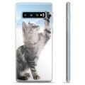 Samsung Galaxy S10 TPU Case - Cat