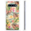Samsung Galaxy S10 TPU Case - Pink Flowers