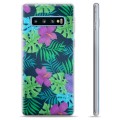 Samsung Galaxy S10 TPU Case - Tropical Flower