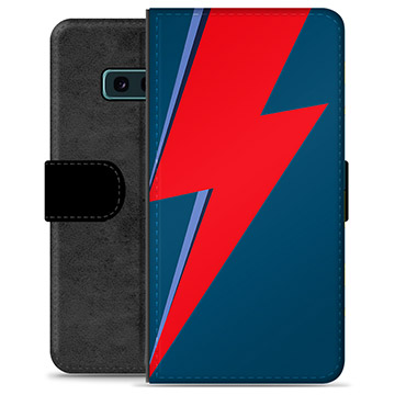 Samsung Galaxy S10e Premium Wallet Case - Lightning