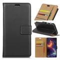 Samsung Galaxy S10e Slim Wallet Leather Case - Black