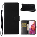 Samsung Galaxy S20 FE Premium Wallet Case with Magnetic Closure - Black