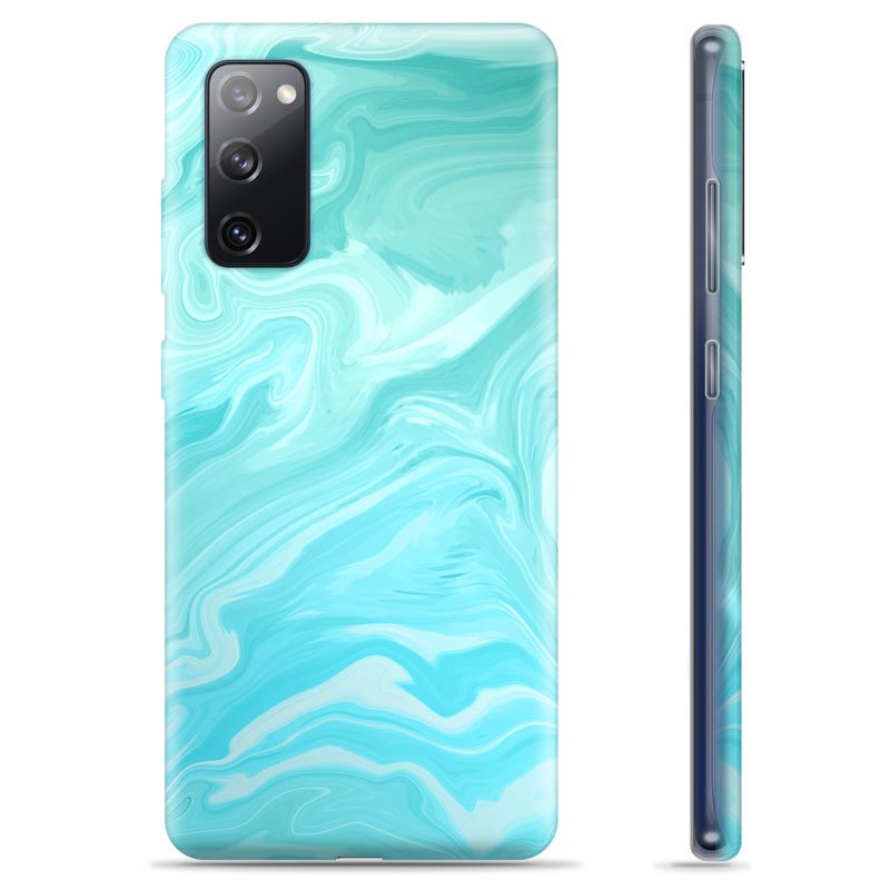 Samsung Galaxy S Fe Tpu Case Blue Marble