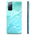 Samsung Galaxy S20 FE TPU Case - Blue Marble