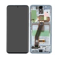 Samsung Galaxy S20 Front Cover & LCD Display GH82-22131D - Blue