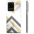 Samsung Galaxy S20 Ultra TPU Case - Abstract Marble