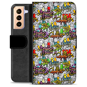 Samsung Galaxy S21+ 5G Premium Wallet Case - Graffiti