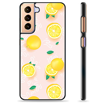 Samsung Galaxy S21+ 5G Protective Cover - Lemon Pattern