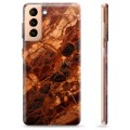 Samsung Galaxy S21+ 5G TPU Case - Amber Marble