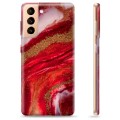 Samsung Galaxy S21+ 5G TPU Case - Golden Ruby