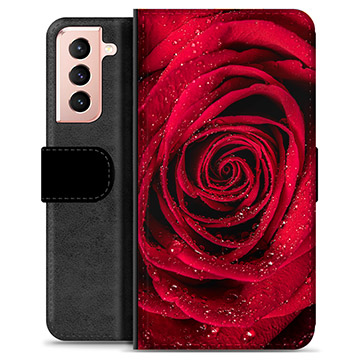 Samsung Galaxy S21 5G Premium Wallet Case - Rose