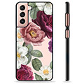 Samsung Galaxy S21 5G Protective Cover - Romantic Flowers