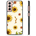 Samsung Galaxy S21 5G Protective Cover - Sunflower