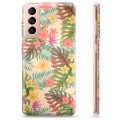 Samsung Galaxy S21 5G TPU Case - Pink Flowers