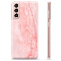 Samsung Galaxy S21 5G TPU Case - Rose Marble