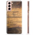 Samsung Galaxy S21 5G TPU Case - Wood