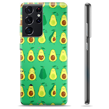 Samsung Galaxy S21 Ultra 5G TPU Case - Avocado Pattern