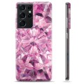 Samsung Galaxy S21 Ultra TPU Case - Pink Crystal