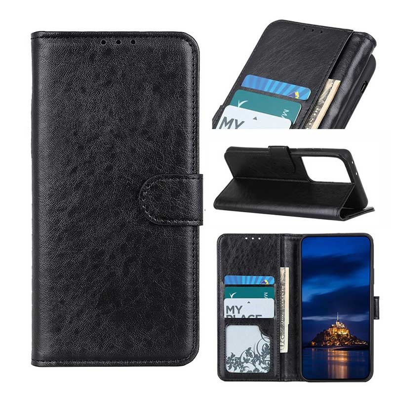 Samsung Galaxy S21 Ultra 5g Wallet Case With Stand Feature Black Samsung Galaxy S21 Ultra 5g Wallet Case With Stand Feature Black
