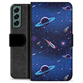 Samsung Galaxy S22+ 5G Premium Wallet Case - Universe