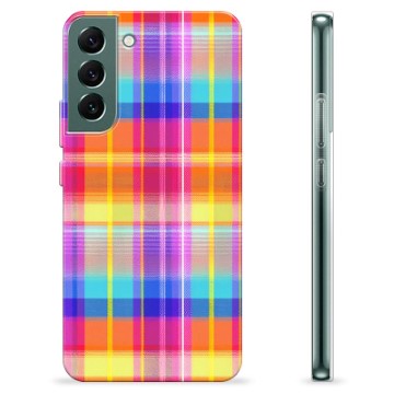 Samsung Galaxy S22+ 5G TPU Case - Flanel Shirt