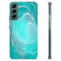 Samsung Galaxy S22+ 5G TPU Case - Turquoise Swirl