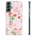 Samsung Galaxy S22+ 5G TPU Case - Watercolor Flowers