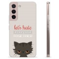 Samsung Galaxy S22 5G TPU Case - Angry Cat