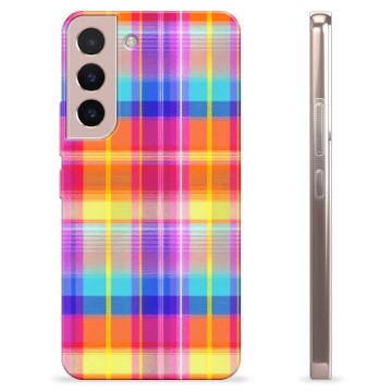 Samsung Galaxy S22 5G TPU Case - Flanel Shirt