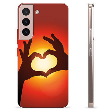 Samsung Galaxy S22 5G TPU Case - Heart Silhouette