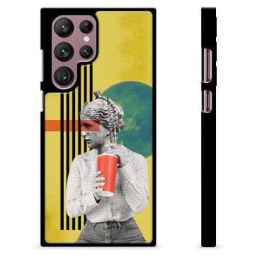 Samsung Galaxy S22 Ultra 5G Protective Cover - Retro Art